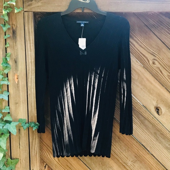 Banana Republic Sweaters - Banana Republic Black V-Neck Sweater